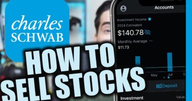 How To Sell Your Stocks on Charles Schwab (App)