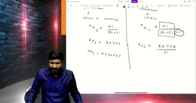CA Foundation Maths   Permutation and combination   Lecture 8   By Maths Magician Raj Awate