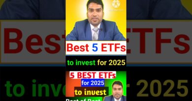 Top 5 ETF for 2025 | 5 Best ETFs to invest for 2025  |Best ETF 2025 | Best ETFs to invest in 2025 |